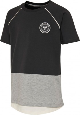 Hummel hmlSeth T-Shirt, Sort/Grå