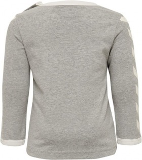 Hummel HMLFLIPPER T-shirt, Grey Melange