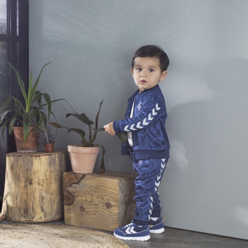 Hummel Play Crosslite Infant Sneakers Majolica Blue blå 205 785 8566 model2