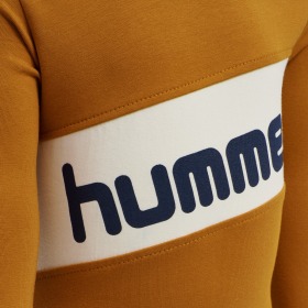 Hummel Clement body hmlClement Pumpkin Spice / Gylden Orange med logo