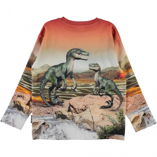 Molo sweatshirt Mountoo, Dino Landscape