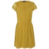 Rosemunde kjole til piger med blonder, Forrest Moss, Grøn