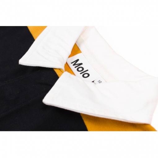 Molo Polo Sweatshirt Relz, Wide Stripe, Karry Sort
