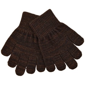 Mikk-Line uld handsker m. glimmer - 3-pak fingervanter - magic - Decadent chocolate - ginger bread - java - bordeaux - gylden-brun