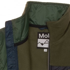 Molo Fleece jakke Urbain - Vegetation Grøn Zoom