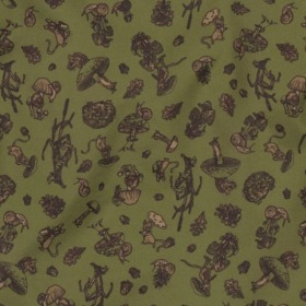 Wheat Winter Green Forest - AW21 print