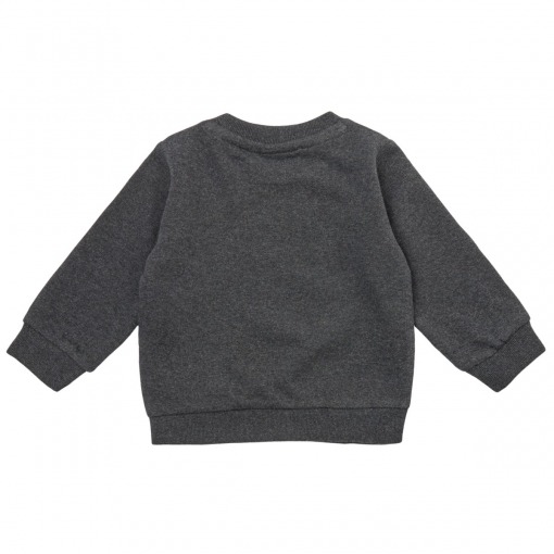 Petit By Sofie Schnoor sweatshirt - Hannibal - dark grey - grå med tigerprint