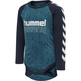 Hummel Baby Body Thunder - Blue Coral - Blå