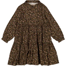 Wheat kjole - Felucca - 1395e-215 - 4024 dark army flowers - Mørkgrøn med blomsterprint