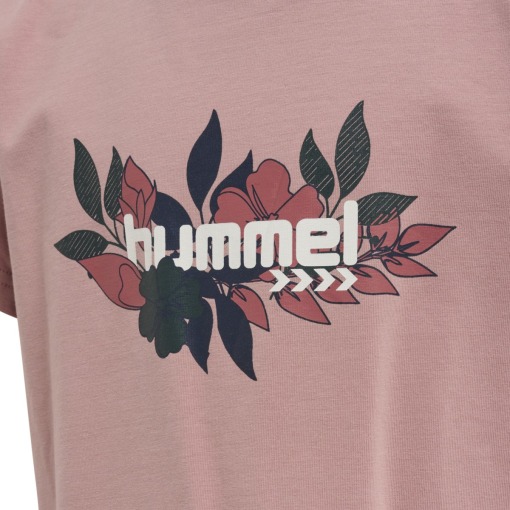 Hummel T-shirt - hmlKarla Karla - Woodrose - rosa