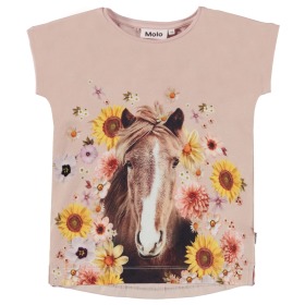 Molo bluse - Ragnhilde - flower horse