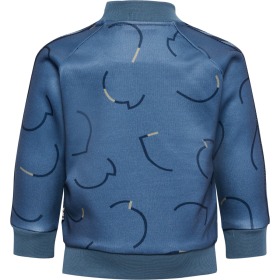 Hummel zip jakke til drenge - Pil - Bering sea - Flot Blå