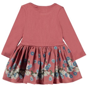 Molo kjole - candi - flower rain mini - lyserød m. kaniner